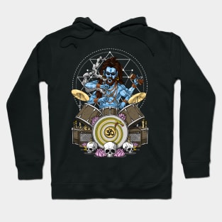 Shiva Hindu Drummer Hoodie